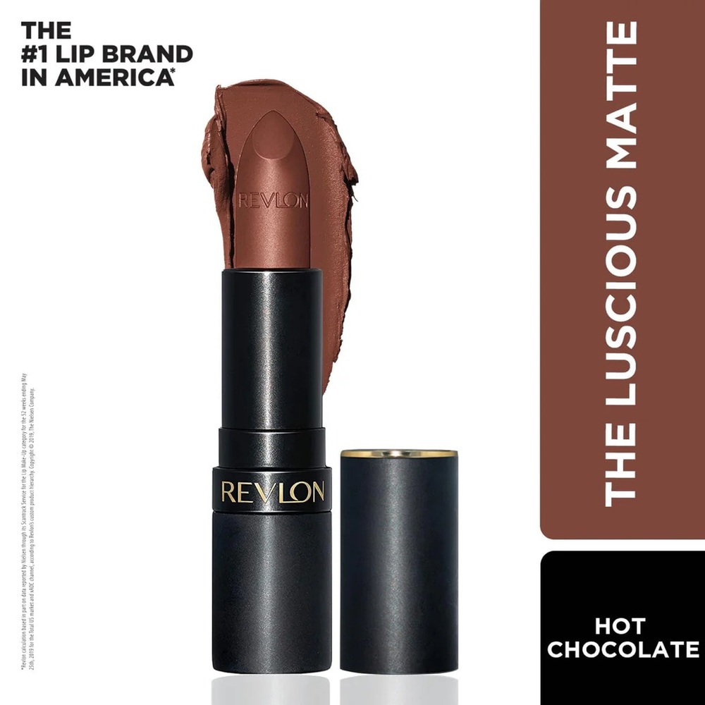 REVLON The Luscious Matte Lipstick in Hot Chocolate 013